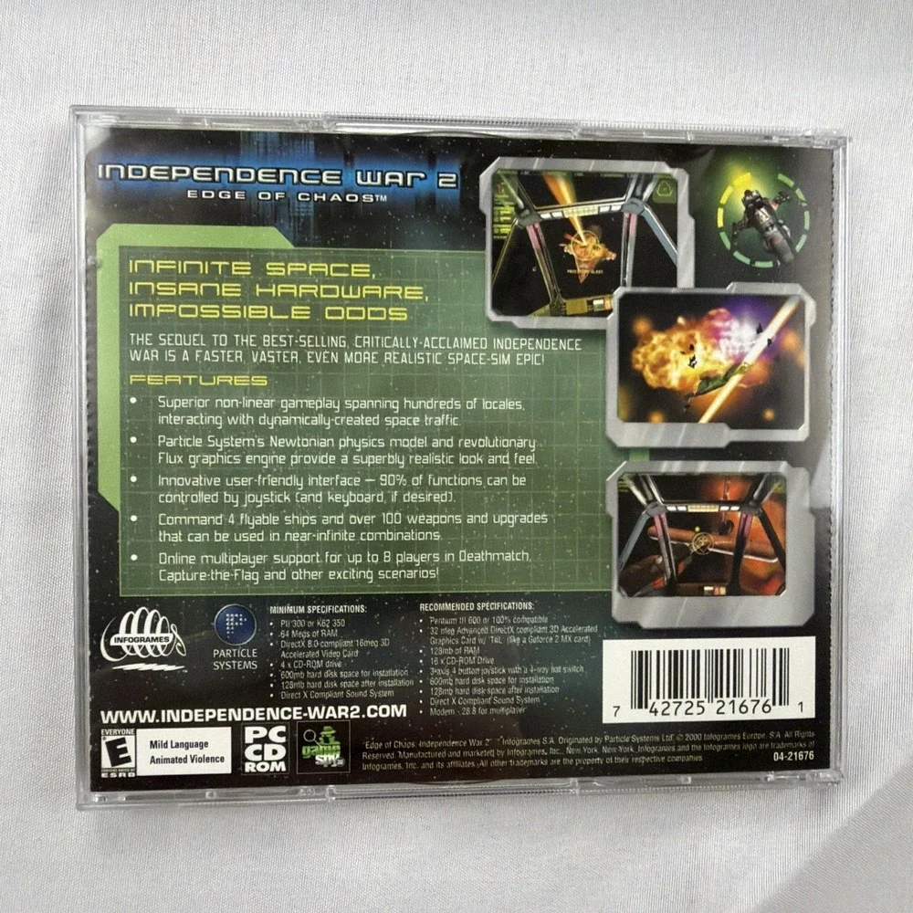 Independence War 2: Edge of Chaos, 2001, Big Box